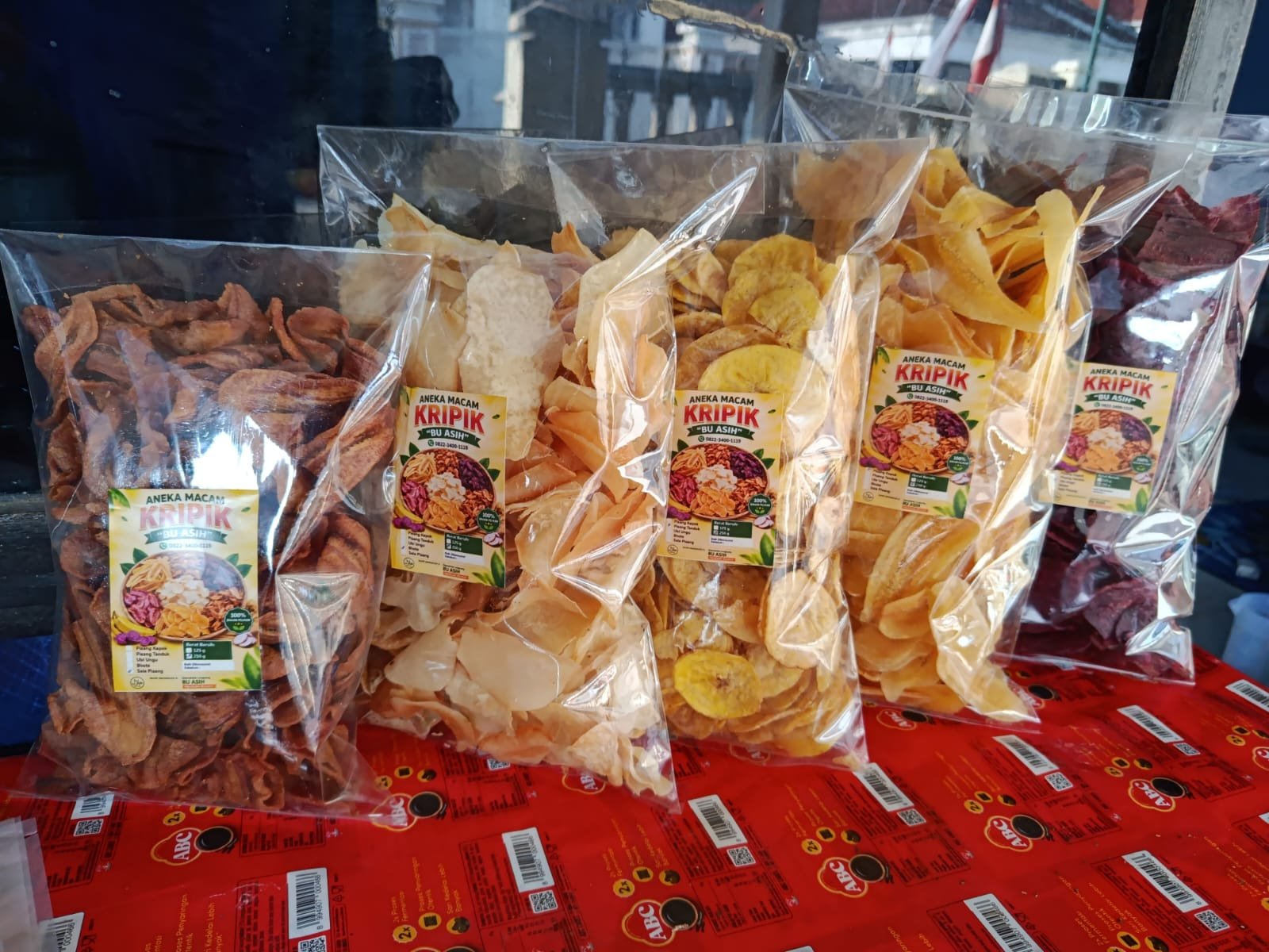 Aneka macam keripik